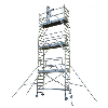 Échafaudage roulant en aluminium