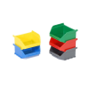 Lot de 50 bacs à bec gerbables haut de gamme bleus 8,5 x 10 x 5cm x50