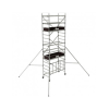 Échafaudage roulant en aluminium 4.60m