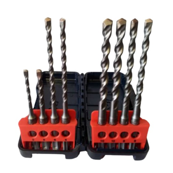 Coffret de 8 forets SDS+ - 2607019903 Coffret de 8 forets SDS+ - 2607019903-Lire la description
