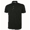 U-Power - Polo manches courtes Slim noir GAP