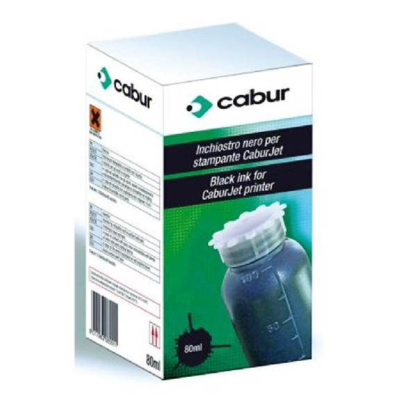 Encre noire pour CaburJet en récipient hermétique de 80 ml-Lire la description