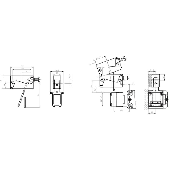 Languette articulée S haut/bas pour SGA/SGP/STA/STP/STM Languette articulée S haut/bas pour SGA/SGP/STA/STP/STM-Lire la description