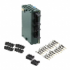 Extension 8DI/8DO (p+n)-switching/ PNP, 2*10-pin socket board MIL