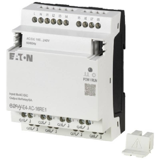 Extension E/S, 100-240 V AC/DC, 8 entrées TOR, 8 sorties relais-Lire la description