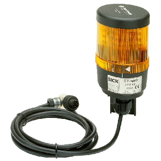 Lampe de Muting Sortie câble 2m sur M12 coudé-Lire la description