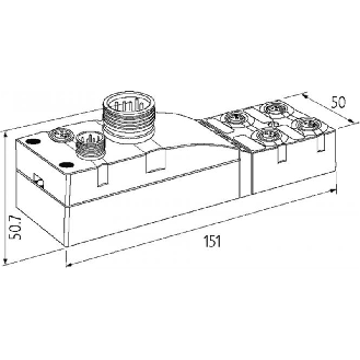 Cube67 Tête de station, IP67, CANopen, M12 codé A Mini C 7/8-Lire la description