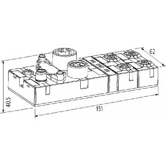Cube67+ Tête de station, IP67, PROFINET IO-Lire la description