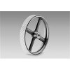 Roue de mesure 50cm de dév. alésage Ø7mm, revêt. Caoutchouc 25mm