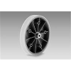 Roue de mesure 50cm de dév. alésage Ø12mm, revêt. synt strié 25mm