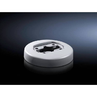 Fixation pour bras porteur 60 D130mm RAL7035-Lire la description