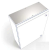Coffret EQLC 600 900 300 (LxHxP) inox AISI 316L, avec porte en Lexan