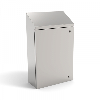 Coffret EQH 300 300 200 (LxHxP) inox AISI 304, IP66, toit incliné