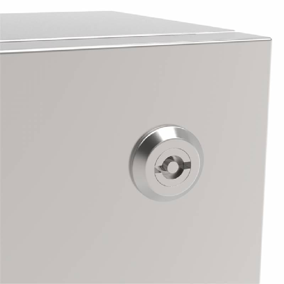 Coffret EQ 350 400 200 (LxHxP) inox AISI 304, IP66-Lire la description