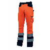 U-Power - Pantalon de travail orange haute visibilité RADIANT