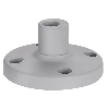 Pied synthétique pour tube ø 25mm GRIS