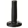 Pied avec tube intégré H=110mm Ø70mm NOIR