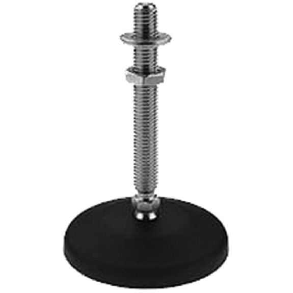 Pied-support articulé (anti-vibration) M12-Lire la description
