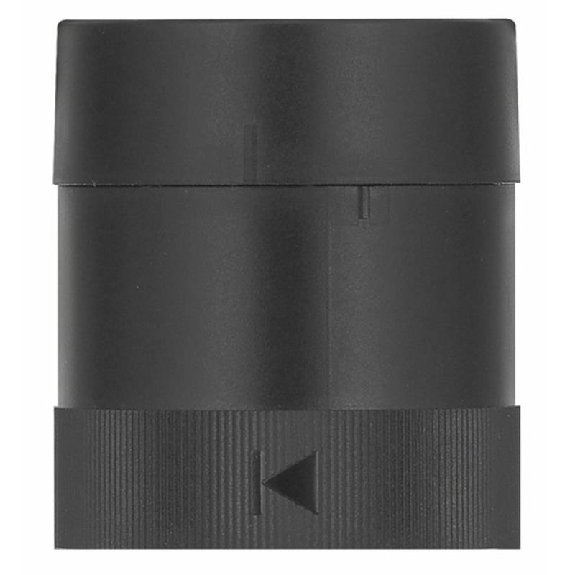 Élément ronfleur continu/pulsé 24VAC/DC IP66 Ø40mm NOIR-Lire la description