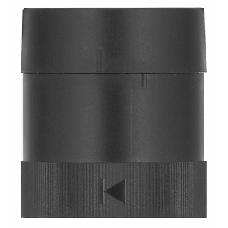 Élément ronfleur continu/pulsé 24VAC/DC IP66 Ø40mm NOIR-Lire la description