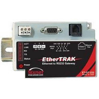EtherTRAK® Ethernet Modbus Gateway RS232-Lire la description