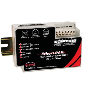 EtherTRAK Redundant Ethernet I/O Gateway-Lire la description