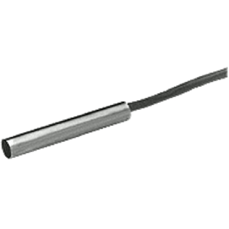 DP Hall 3/8 NPN P1mm noyé 0 ... 10 KHz 8-30V inox câble 3m"-Lire la description