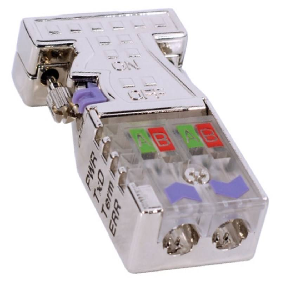 EasyConn 0° - Connecteur PROFIBUS avec LED-Lire la description