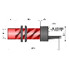DPC M30 2 fils RELAIS P25mm non noyé Plast. 12-240Vac/dc / Câble 2m