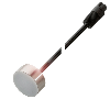 DPC D22 (Ampli) P1-10mm noyé Ø22×10mm Inox / Câble 2m+Connecteur