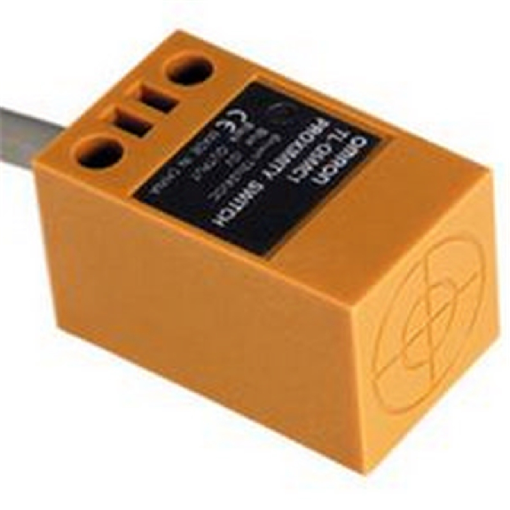 DPI Rect. NPN NO P5mm non noyé 17x17mm / Câble 3m-Lire la description