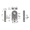 DPI Annulaire Ø=15mm PNP NO+NF 41x70.5x12mm / M12 4P