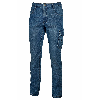 U-Power - Pantalon de travail jean bleu Stretch et Slim JAM