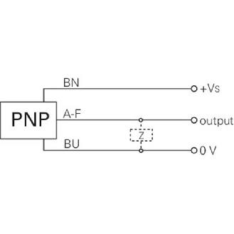 Lecteur de code inductif PNP NO x6 P2mm noyé 30x79x14mm / Câble 2m-Lire la description