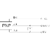 Lecteur de code inductif PNP NO x6 P2mm noyé 30x79x14mm / Câble 2m