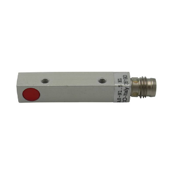 DPI Rect. NPN NF P2mm noyé 8x8x40mm 6-30Vdc / M08 3P-Lire la description