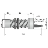 DPC M30 2 fils AC/DC NO+NF P10mm noyé lg97(65)mm ATEX / Câble 3m