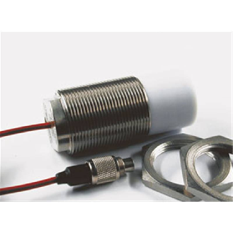 Détecteur de proximité capacitif haute température M32 (AMPLI) P20mm non noyé Inox -200 .. +250°C IP67 / Câble 2m - 562500-Lire la description