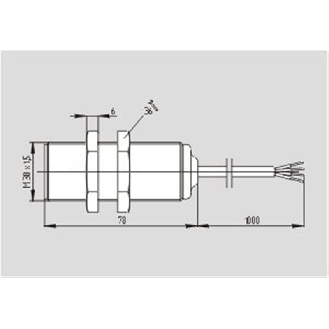 Int.de séc. magnétique codé M30 (sans act.) Led 1NF, C1m-Lire la description