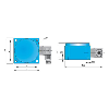 DPI Rect. 2 fils AC NO P25-60mm non noyé 80x80x50 20-250VAC / Con. K