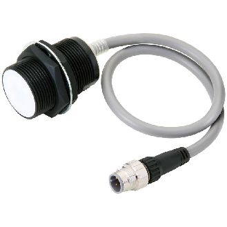 DPI M30 2 fils DC P10mm noyé Laiton / M12 4P+C0.3m-Lire la description