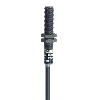 Int.de séc. magnétique M12 (sans act.) Reed NO, câble 1m