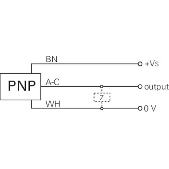 Lecteur de code inductif PNP NO x3 P4mm non noyé 30x38x14mm /Câble 2m-Lire la description