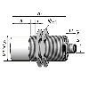 DPC Ex M32 PNP NO+NF P25mm non noyé 70(45)mm Inox / M12 4P