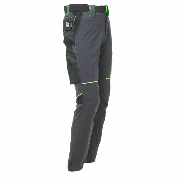 U-Power - Pantalon de travail Slim gris vert WORLD-Lire la description