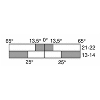 Int. de position Levier rotatif à galet 1NO/1NF, 1xM20