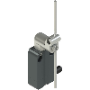 Int.de position Levier rotatif en métal à tige inox Ø3x125, câble 5m