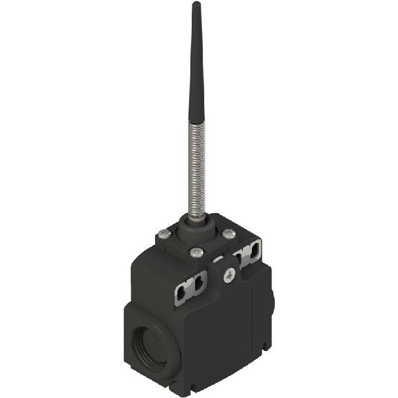 Int.de position Tige à ressort avec embout 1NO+1NF IP67, 2xM20-Lire la description