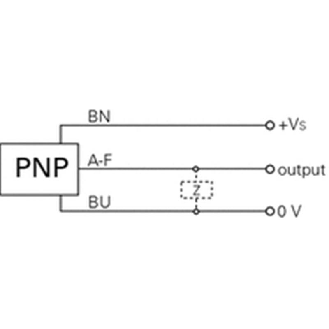 Lecteur de code inductif PNP NO x6 P4mm non noyé 30x79x14mm /Câble 2m-Lire la description