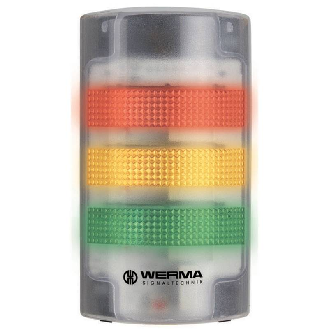 FlatSIGN BM 24VAC/DC Vert;Orange;Rouge IP65-Lire la description